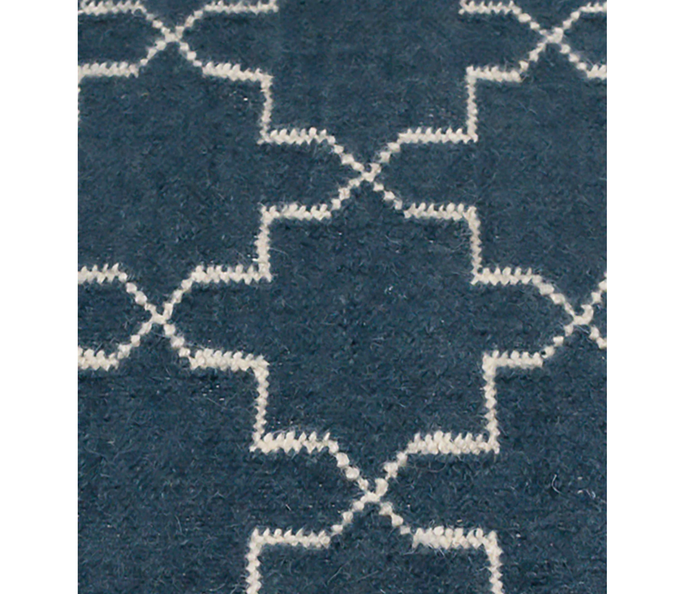 Vintage Geometrical Flatweave Rug