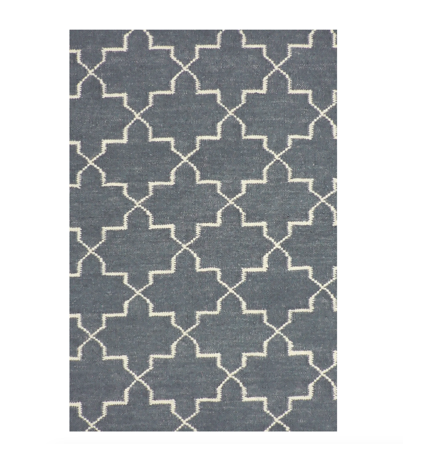 Vintage Geometrical Flatweave Rug