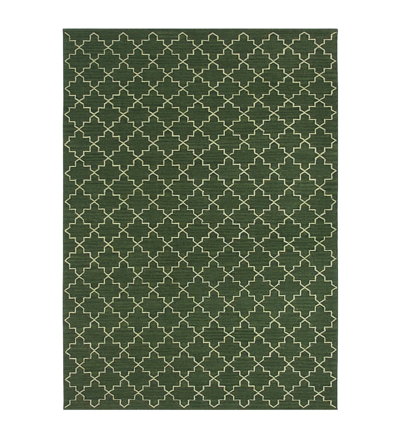 Vintage Geometrical Flatweave Rug