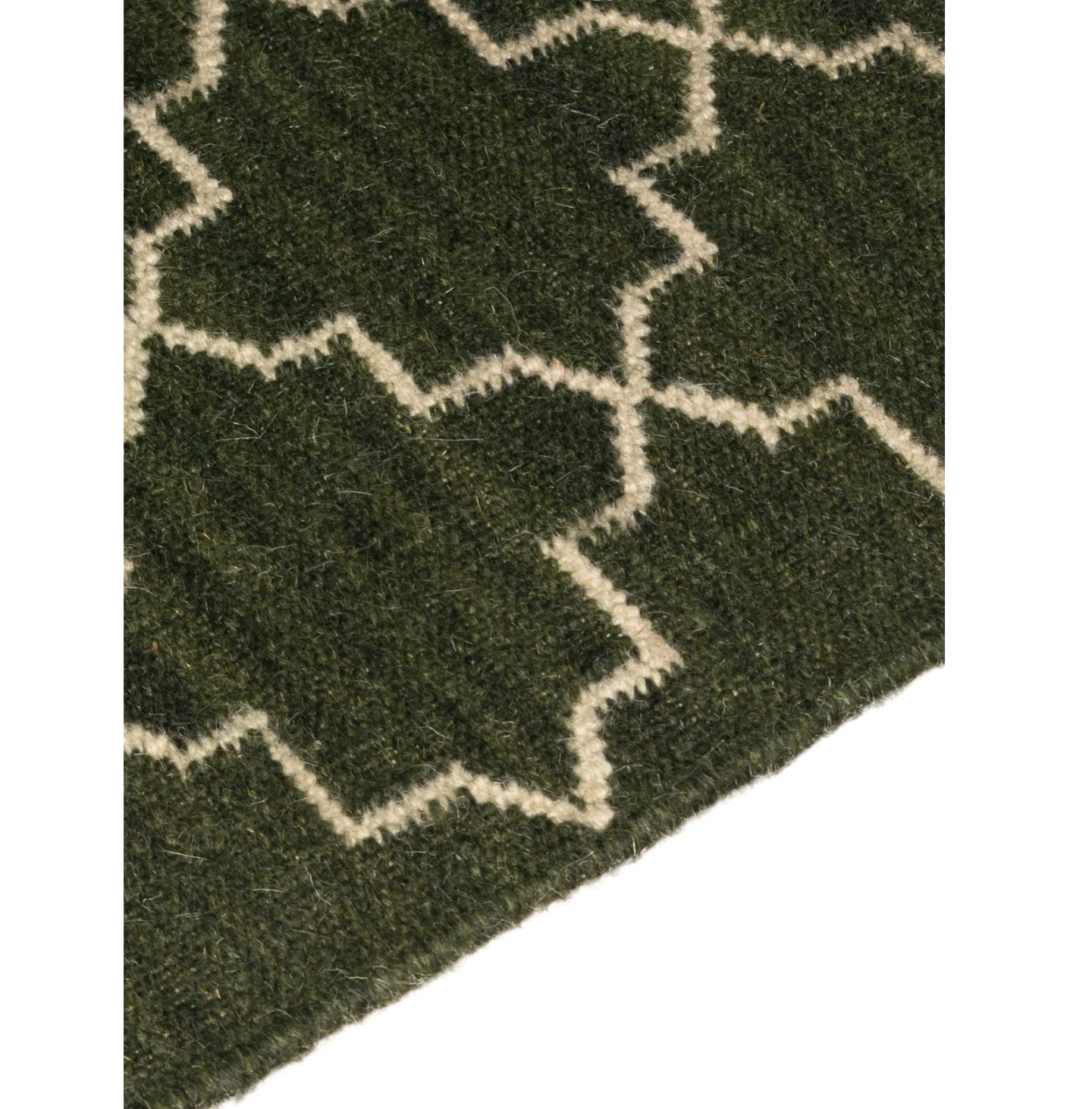 Vintage Geometrical Flatweave Rug