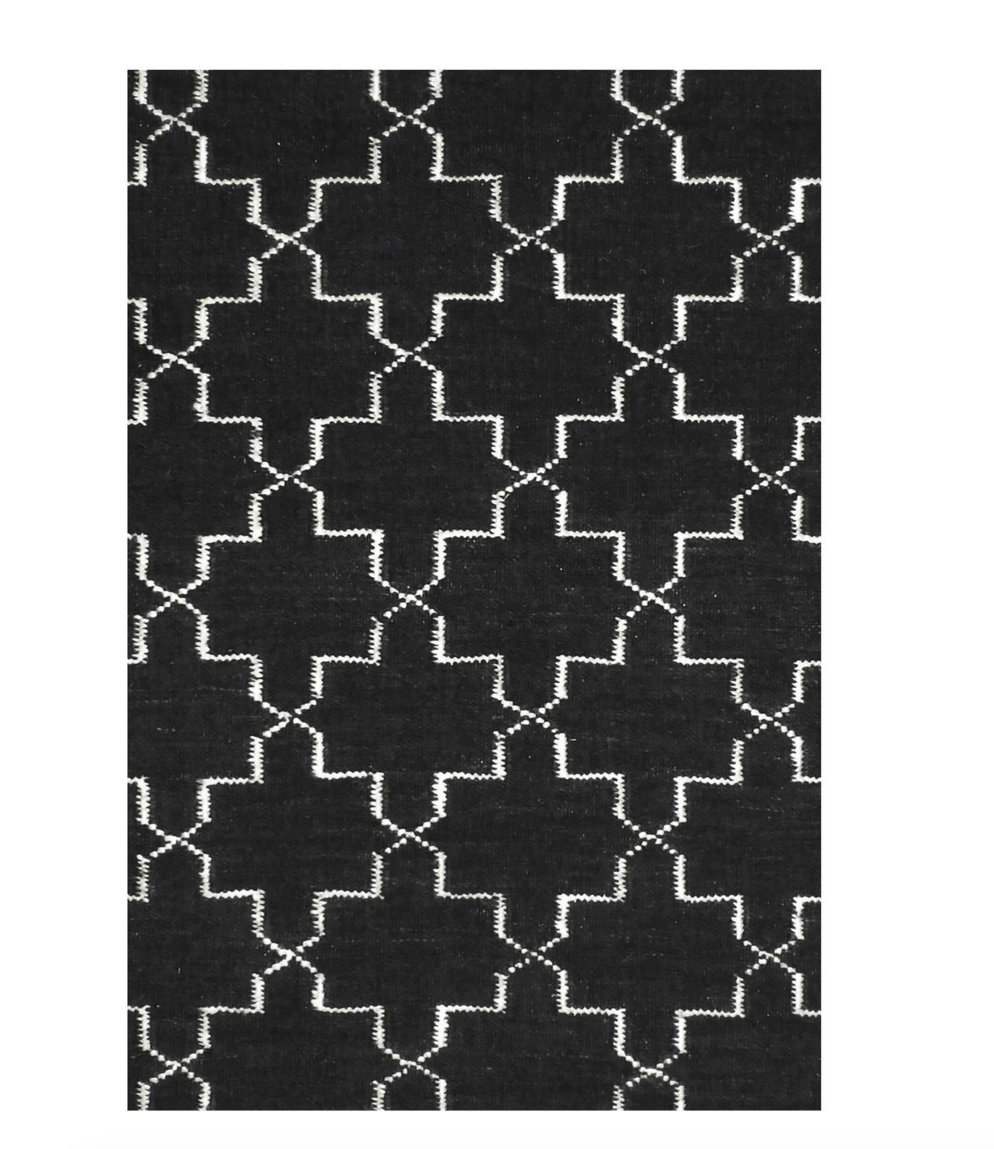Vintage Geometrical Flatweave Rug