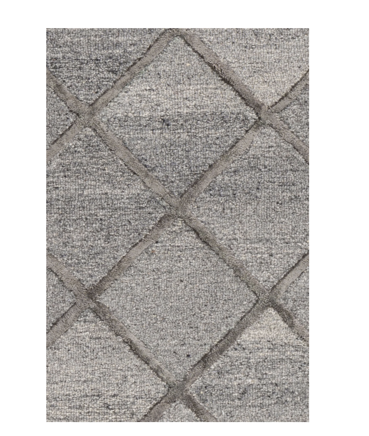 Wool & Bamboo Silk Lines Rug