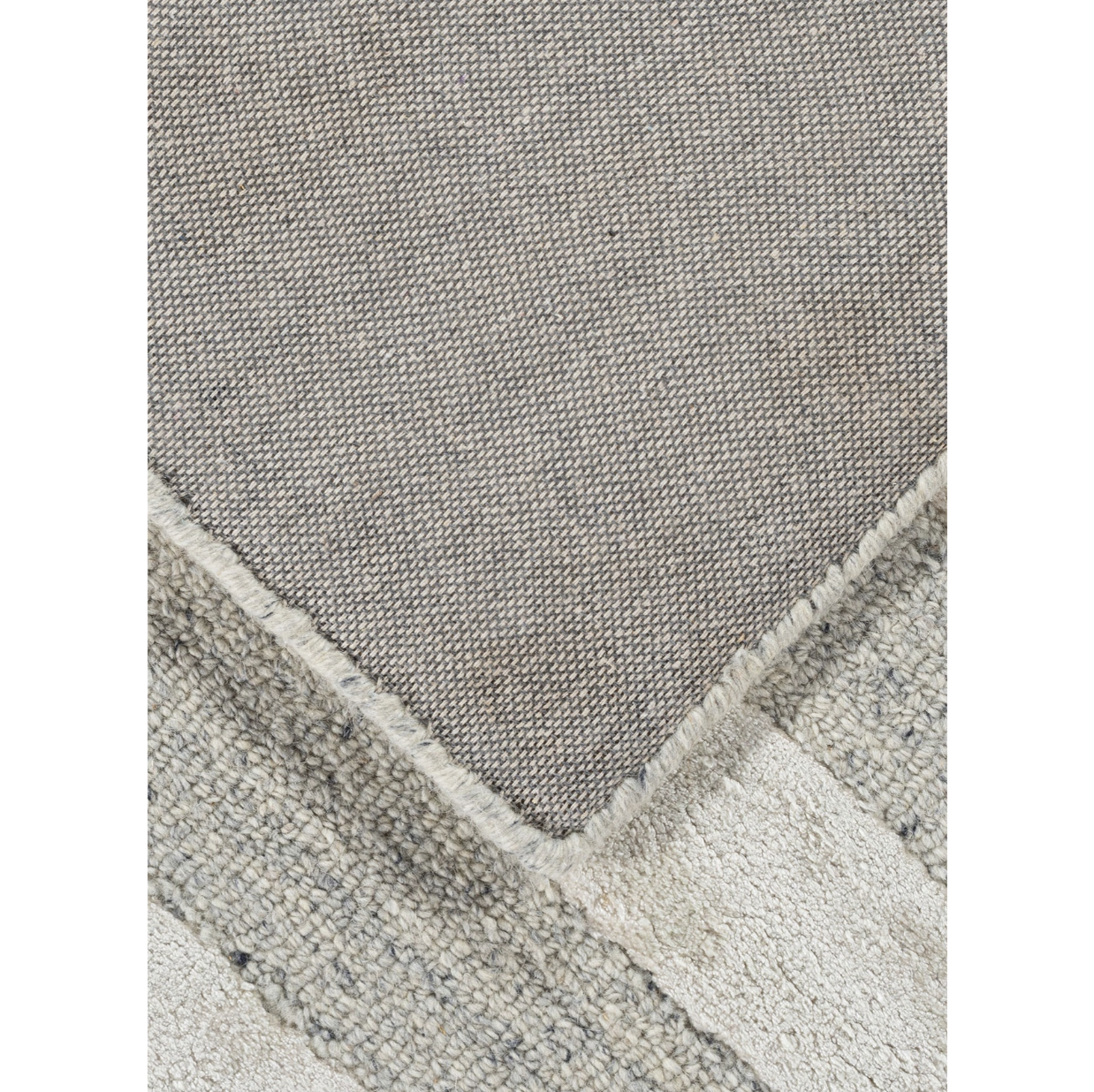 Wool & Bamboo Silk Lines Rug