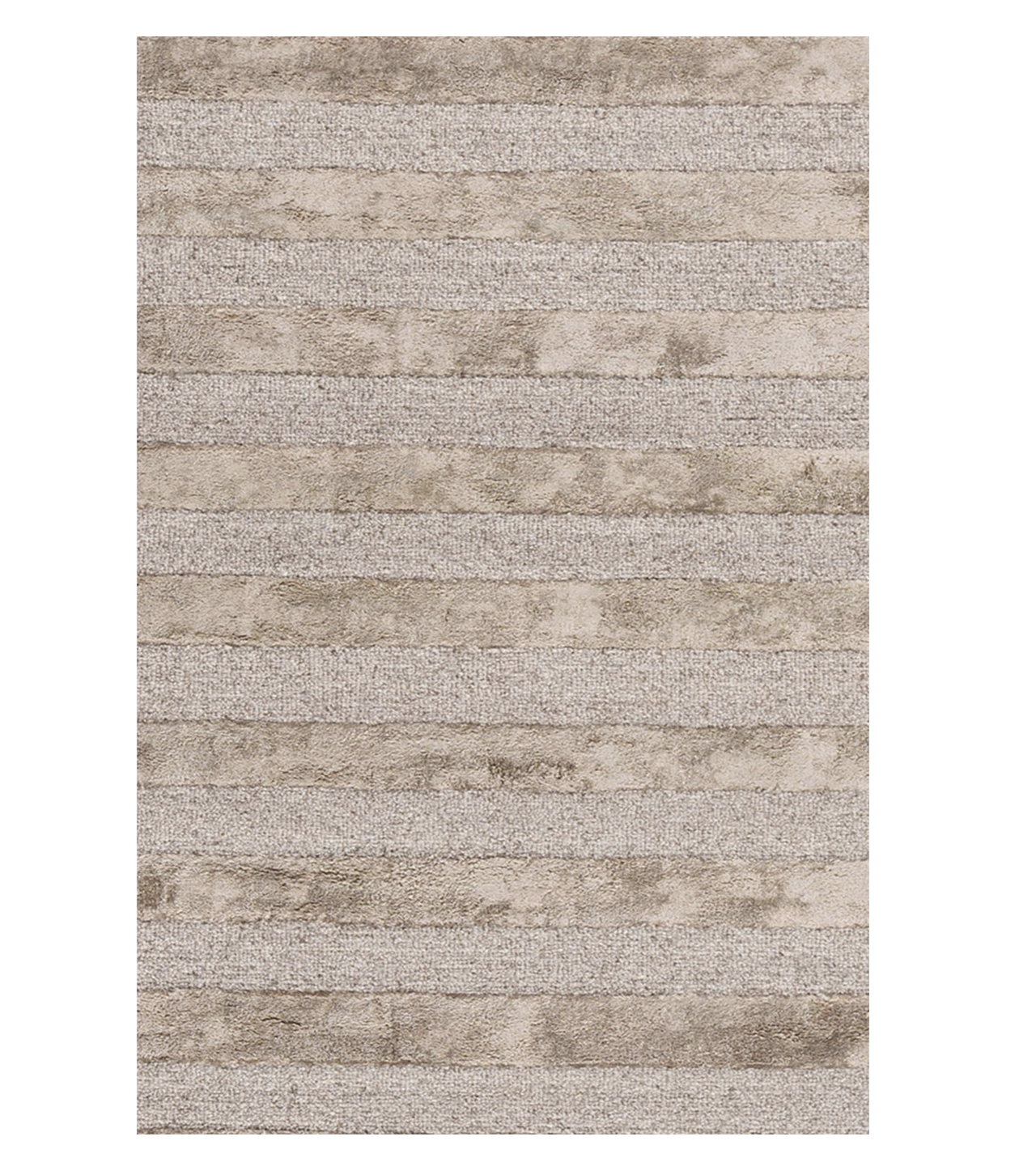 Wool & Bamboo Silk Lines Rug
