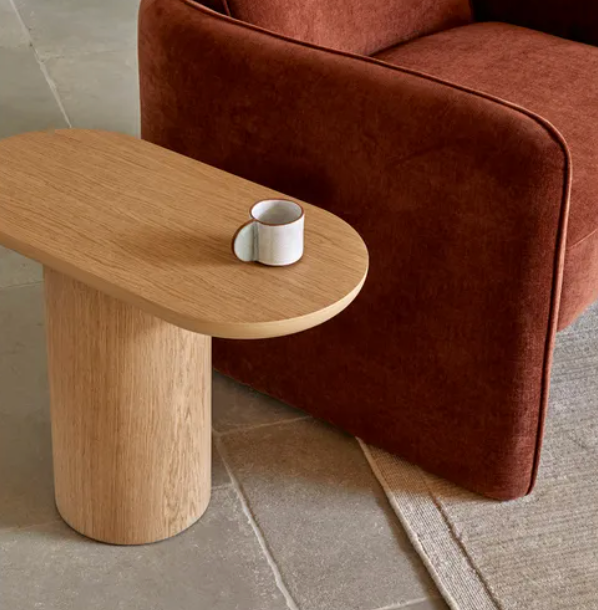 Pedestal Side Table