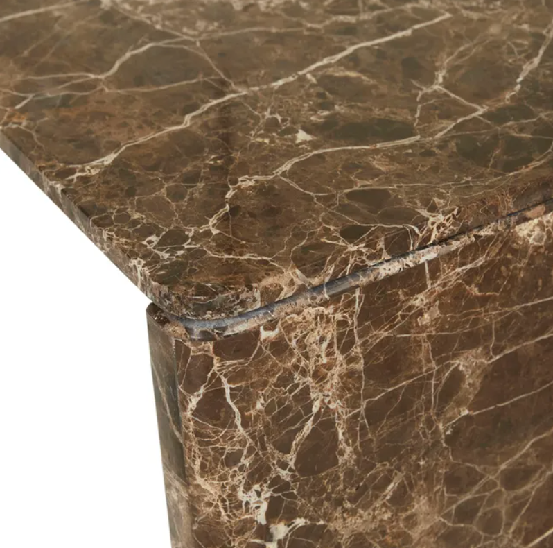 Slab Marble Square Coffee Table