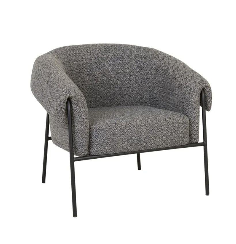 Rounded Curved Occasional Chair
