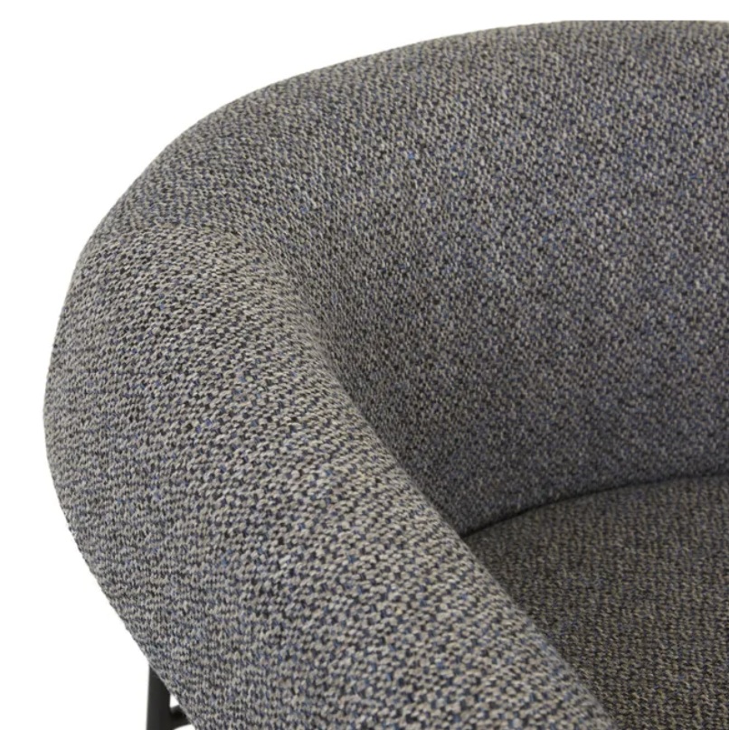 Rounded Curved Occasional Chair
