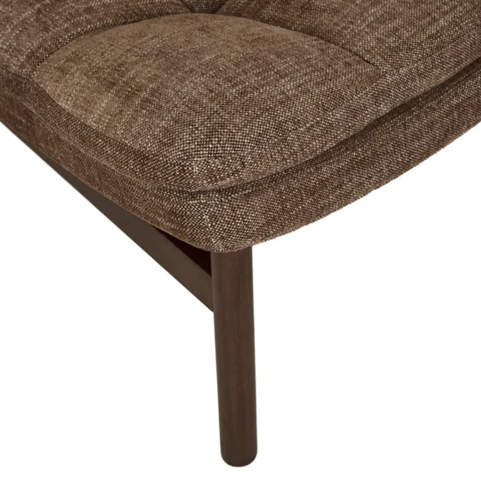 High Back Plush Occasional Chair