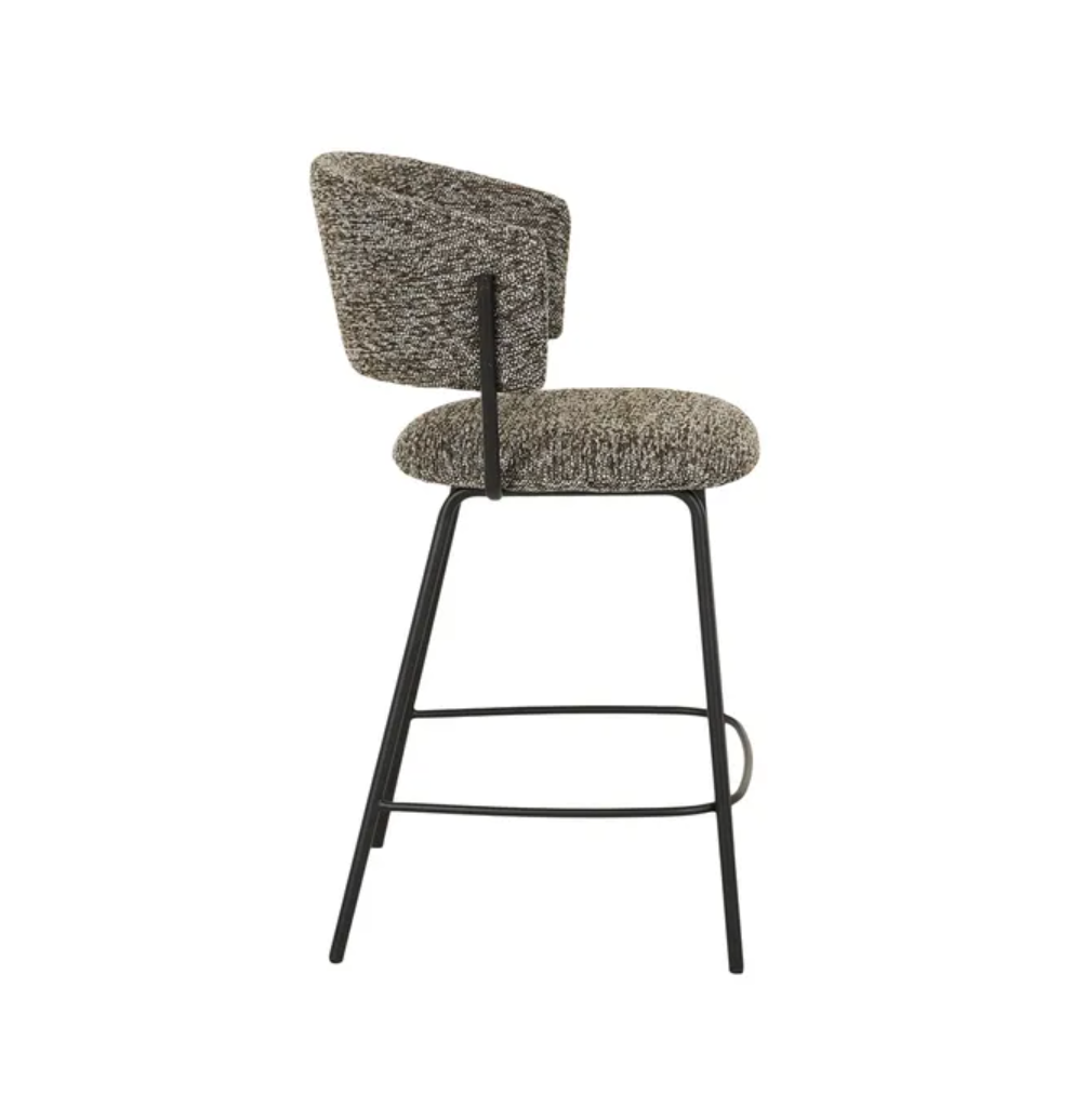 Rounded Cushion Dining Chair