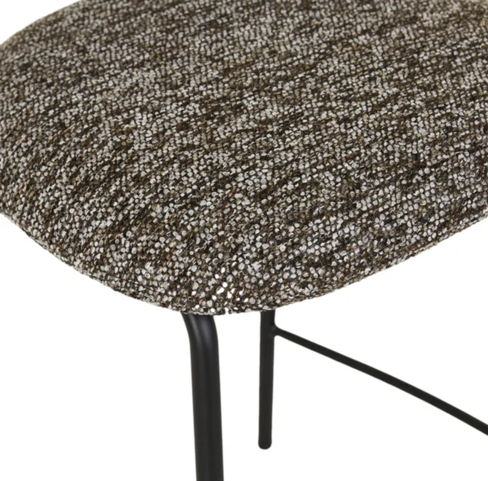 Rounded Cushion Dining Chair