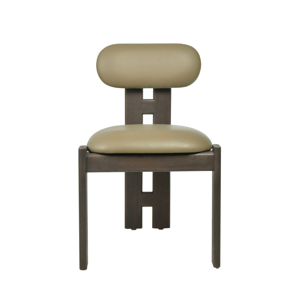Tanner Double-Beamed Oak Dining Chair