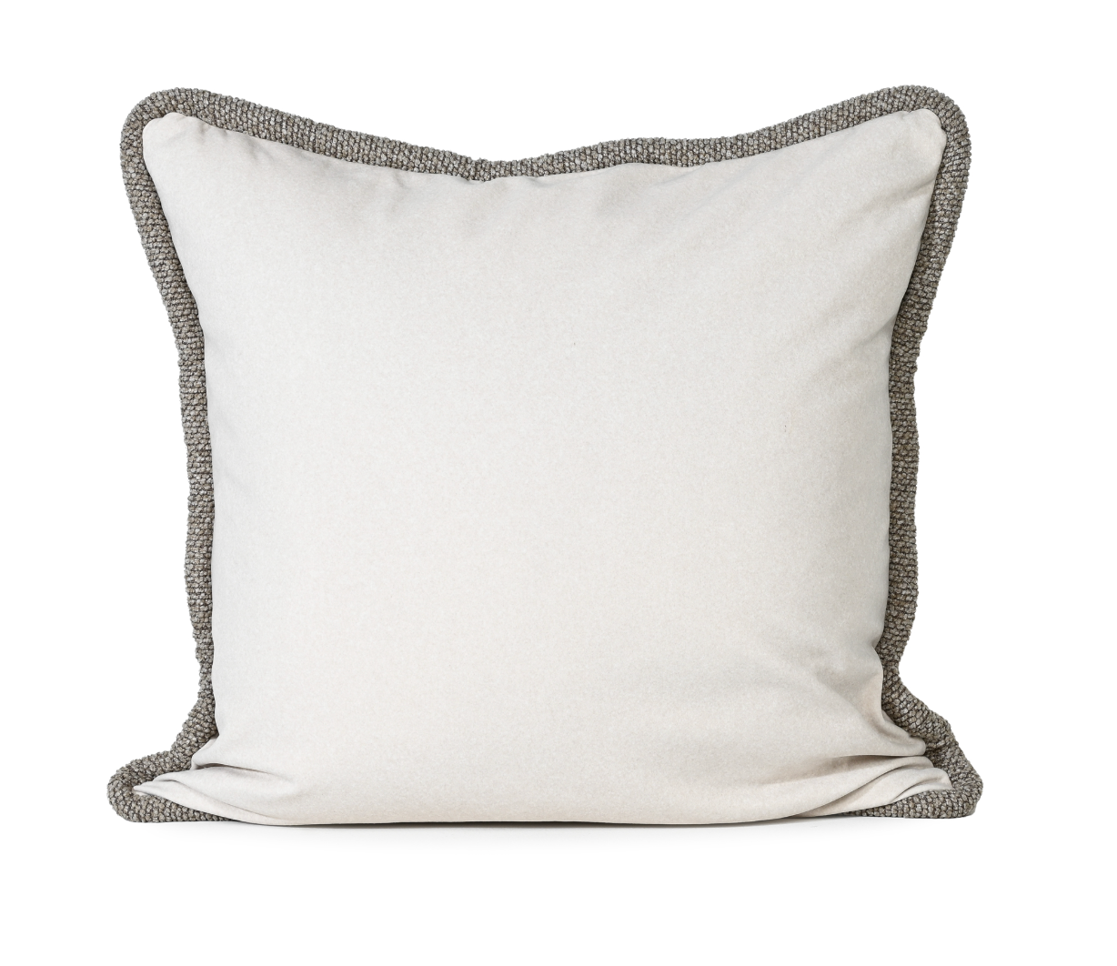 Cappuccino Mohair – Fabric Cushion – 57 X 57