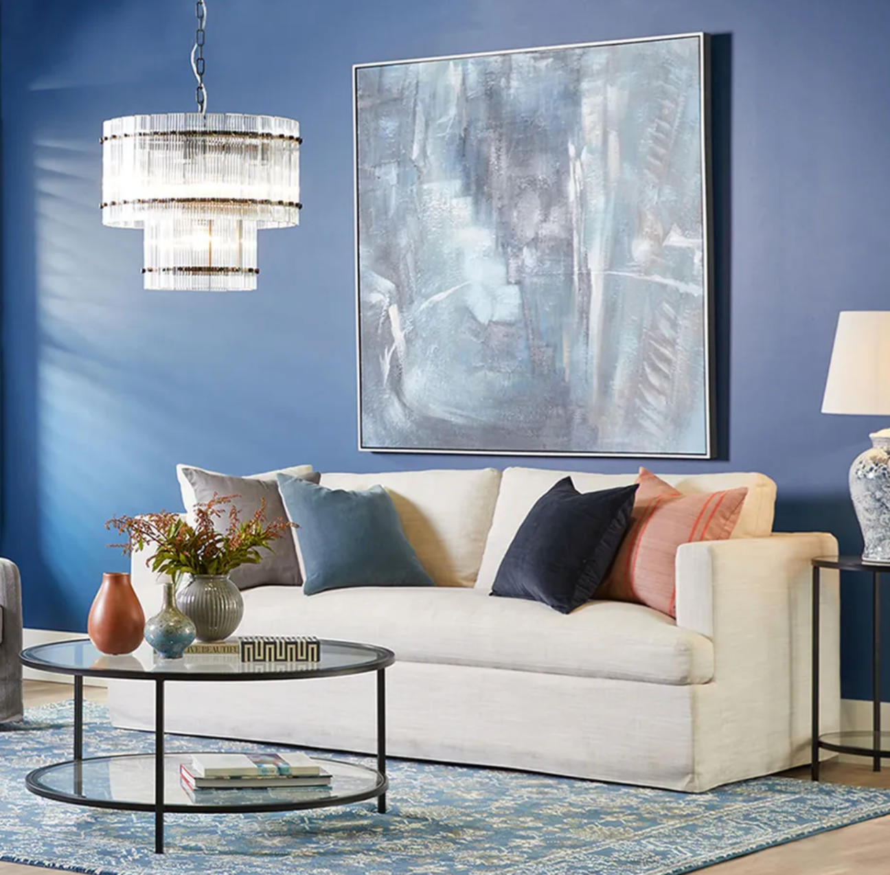 Sea Change Oil On Canvas Painting - Large