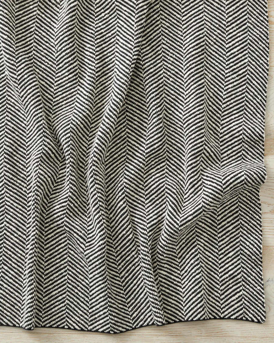Reversible Herringbone Throw