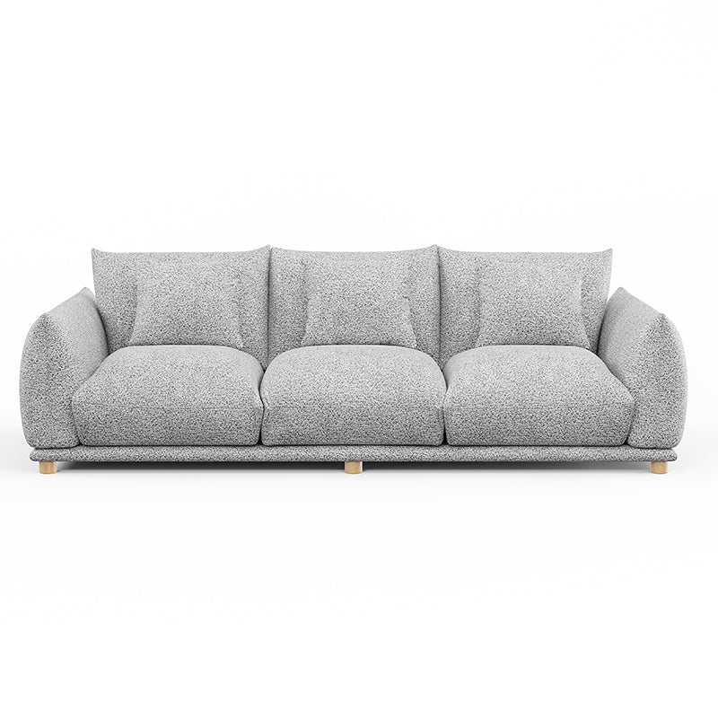 Three Seater Flossy Sofa