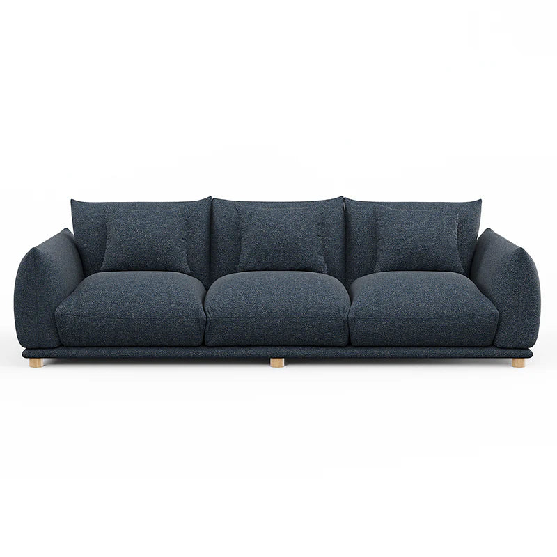 Three Seater Flossy Sofa