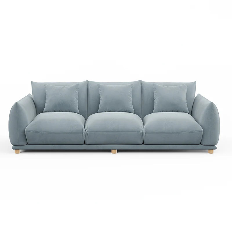 Three Seater Flossy Sofa