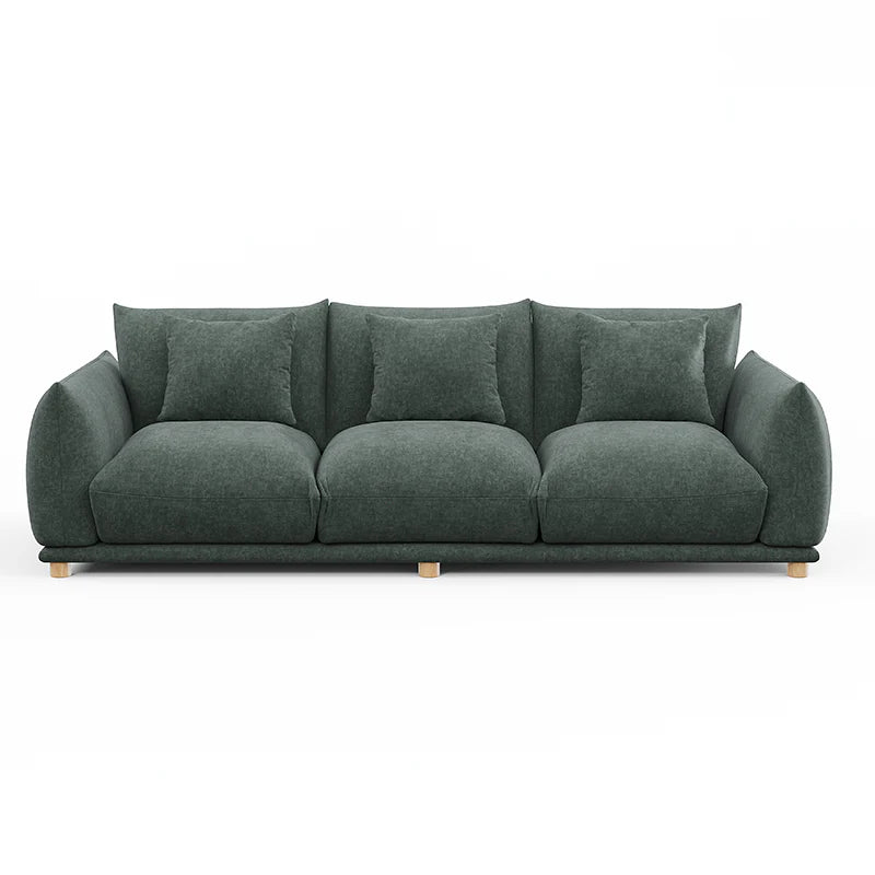 Three Seater Flossy Sofa