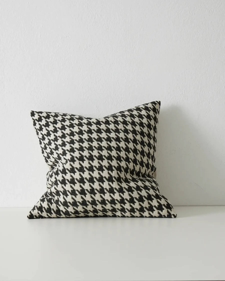 Boucle Houndstooth Cushion