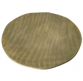 Brass Round Platter - Medium