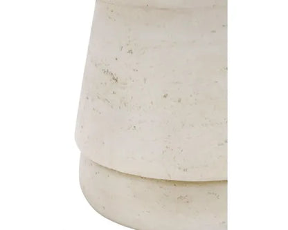 36X44CMH BELUSHI MGO SIDE TABLE - TEXTURED CREAM M