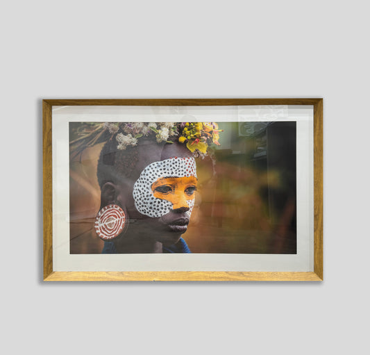 Ethnic Face Child II Art Print