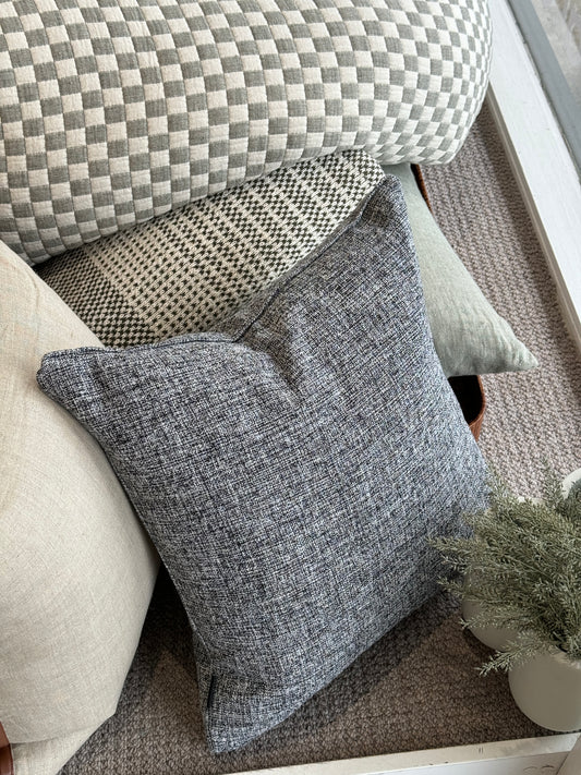 Grey Woven Cushion