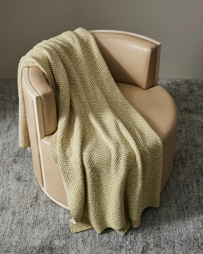 Reversible Herringbone Throw