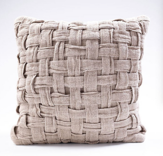 Handwoven Linen Cushion