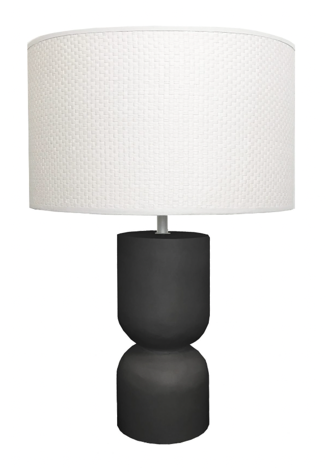 White Moulded Lamp