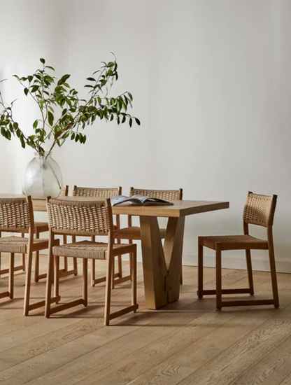 Papercord Oak Dining Chair