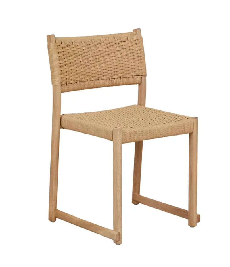 Papercord Oak Dining Chair