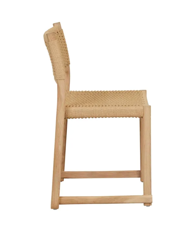 Papercord Oak Dining Chair