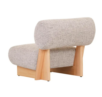 Oversized Back Roll Occasional Chair