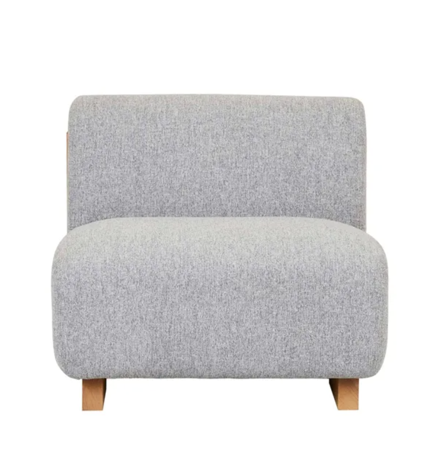 Rounded Edges Occasional Chair