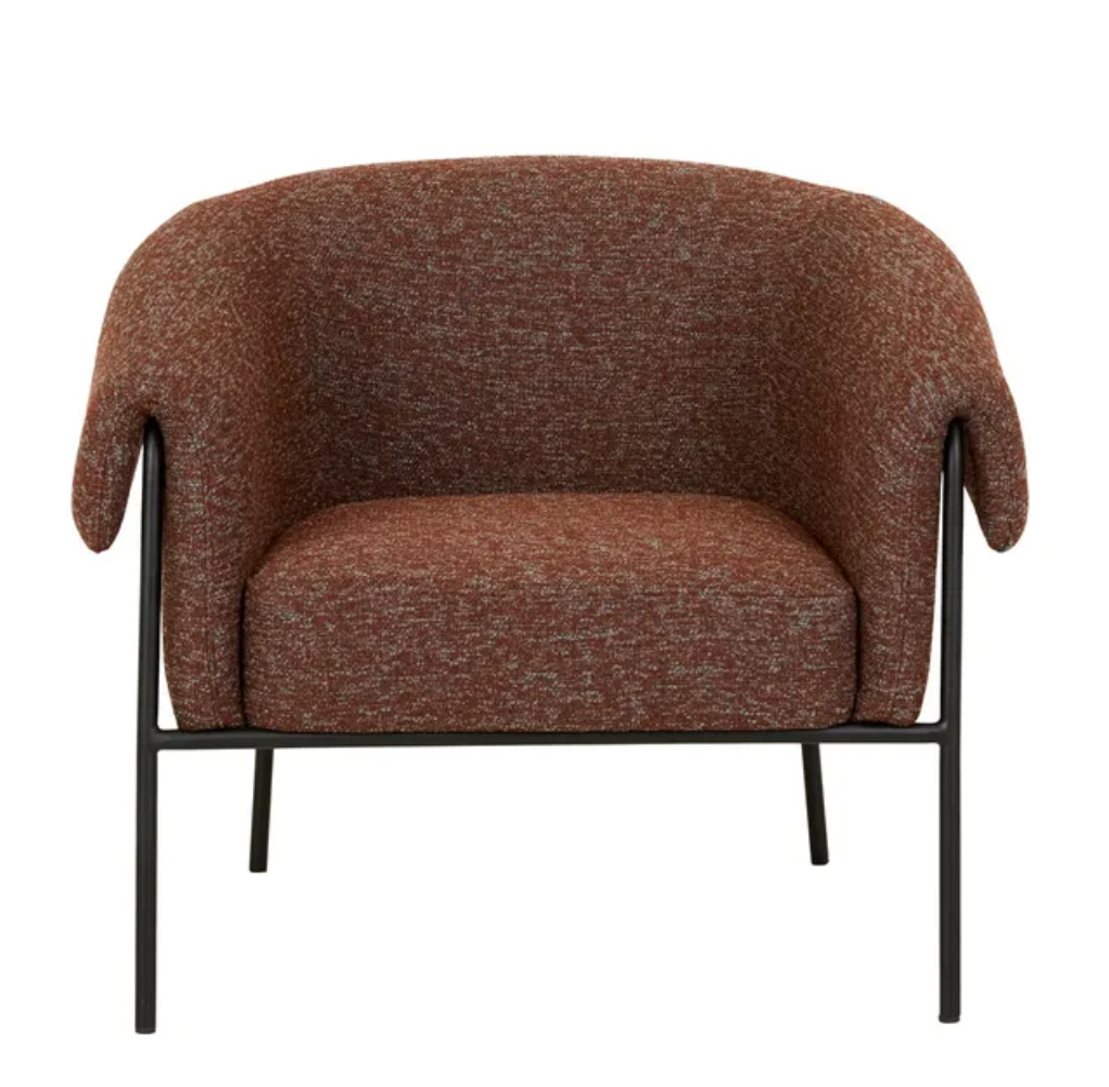 Rounded Curved Occasional Chair