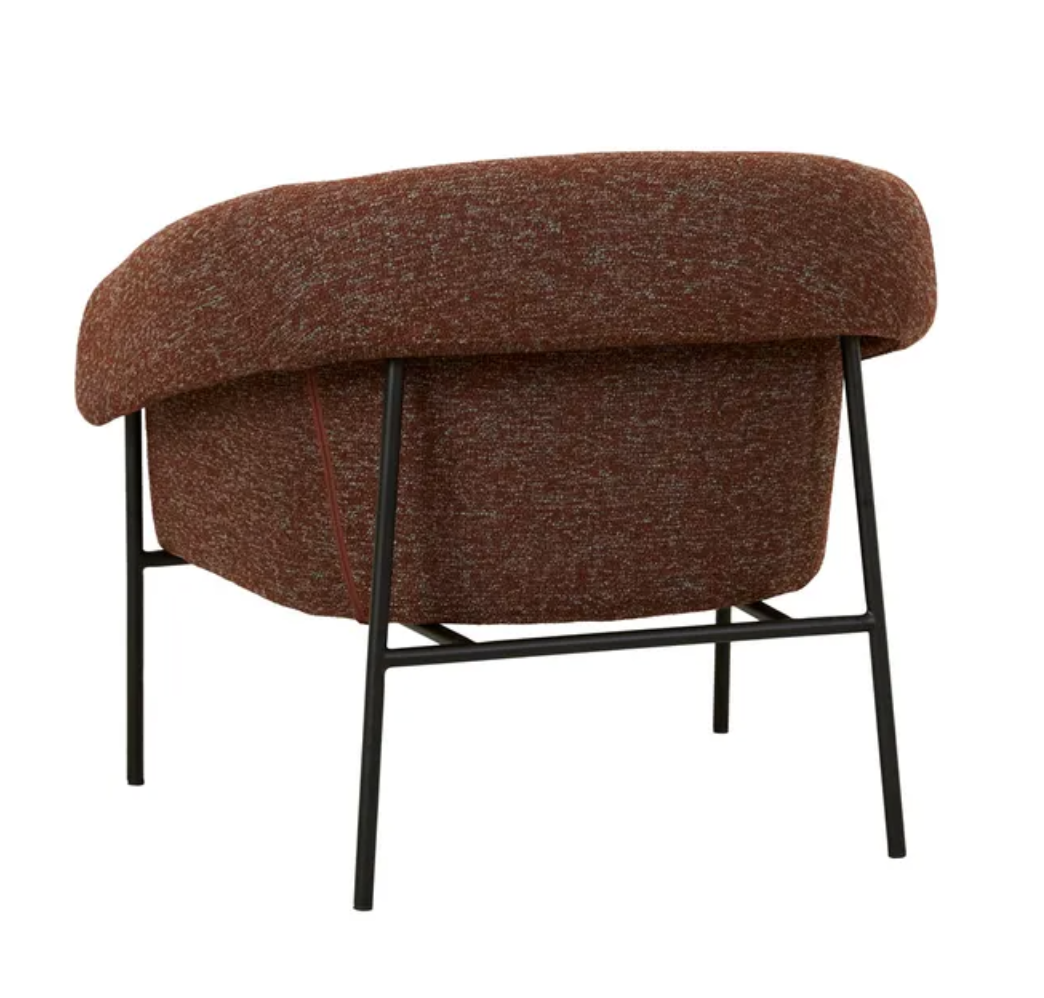 Rounded Curved Occasional Chair