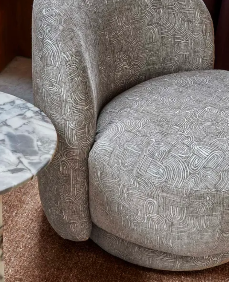 Swivel Round Occasional Chair