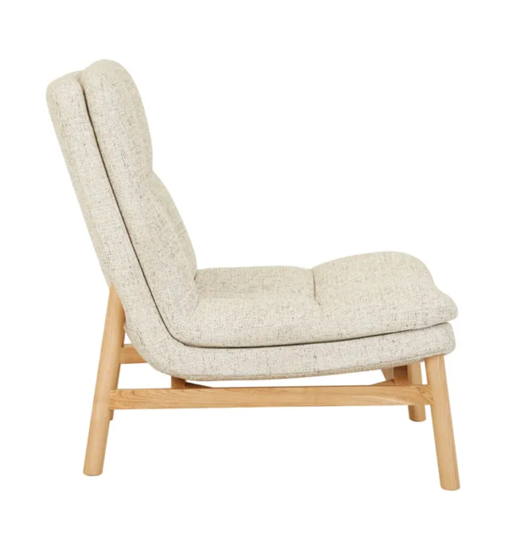 Natural Ash Frame Occasional Chair