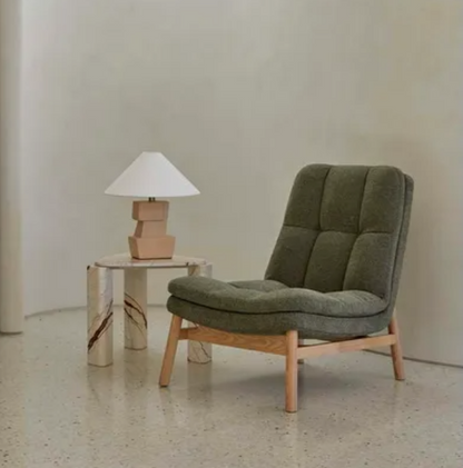 Natural Ash Frame Occasional Chair