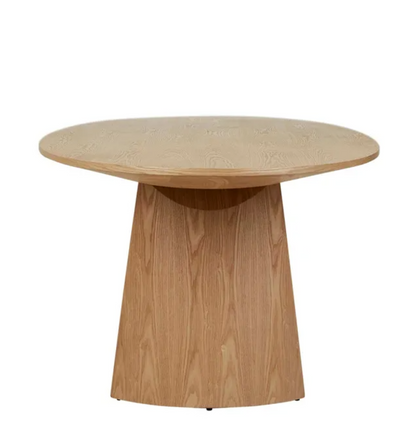 Sculptural Curved Base Dining Table