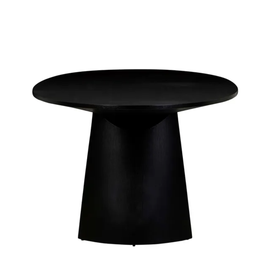 Sculptural Curved Base Dining Table