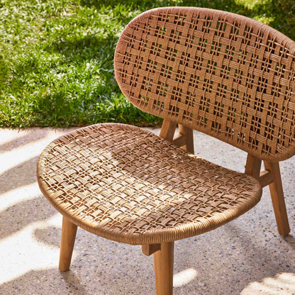 Weave Outdoor Lounge Chair - Set of 2