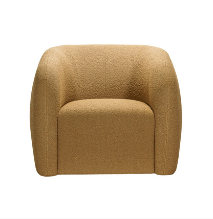 Plush Swivel Chair