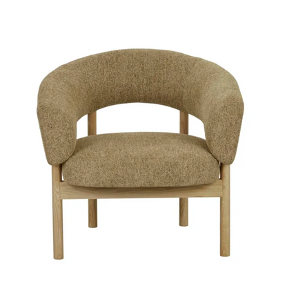 Plush Upholstery Occasional Chair