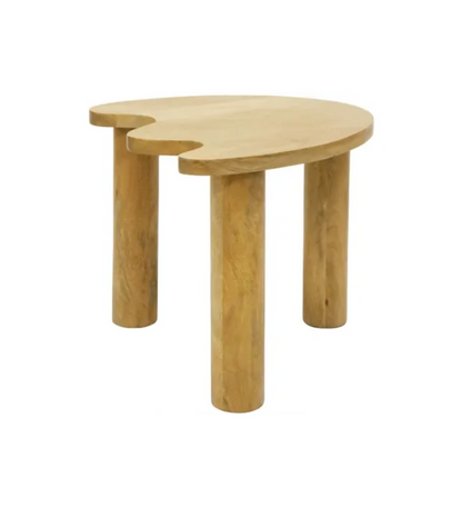 50X45CM WAVE SIDE TABLE - NATURAL