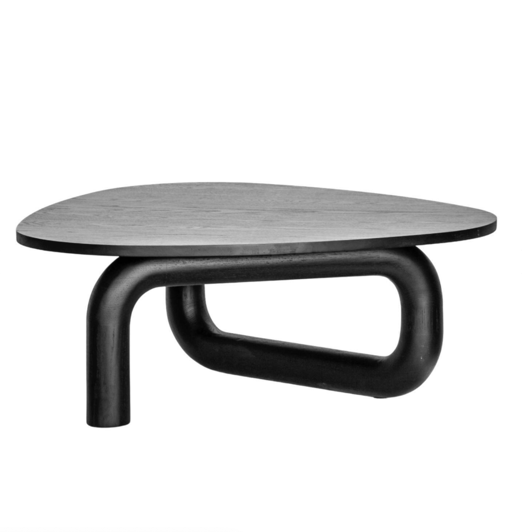 Sculptural Pipe Leg Coffee Table