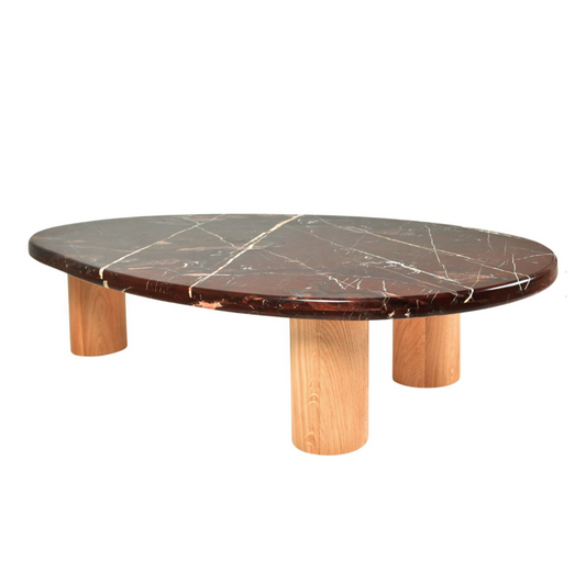 Adina Avocado Coffee Table - marble