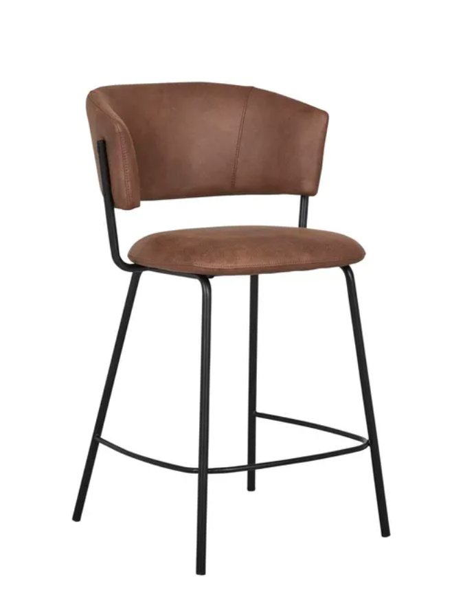 Rounded Cushion Dining Chair